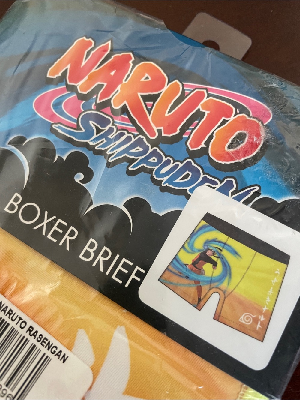 NEW NARUTO BOXER BRIEF XL